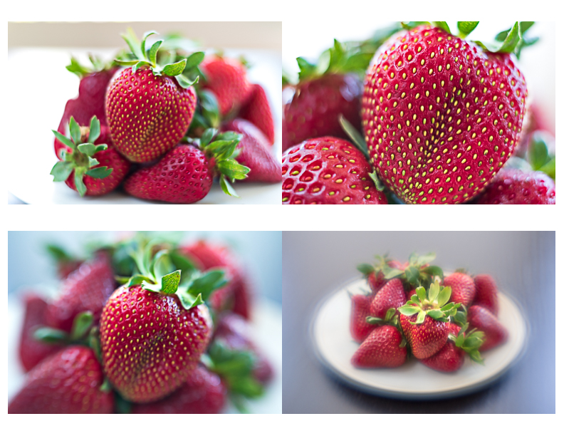 Strawberries Up Close